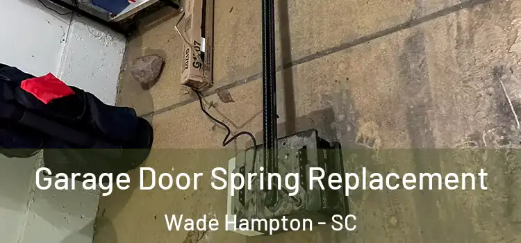  Garage Door Spring Replacement Wade Hampton - SC