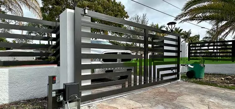 Automatic Driveway Gate Installation Wade Hampton