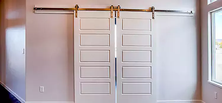 Glass Barn Door with Installation Hardware Kit Wade Hampton