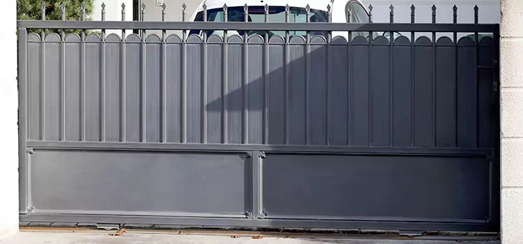 Metal Driveway Gate Installation Wade Hampton