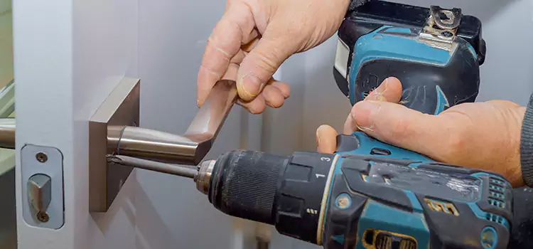 Security Door Lock Installation Wade Hampton