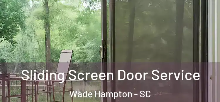 Sliding Screen Door Service Wade Hampton - SC